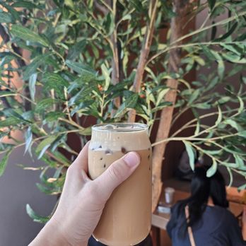 Void - Bergamot Teafee ($9.50) - glass cup is my own - Coffee & Tea Near Me - Santa Clara, California