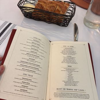 The Bistro - Drink menu - French Near Me - Jackson, Wyoming