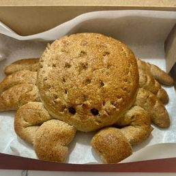Crab Shaped Multigrain Bread Crab Shaped Multigrain Bread