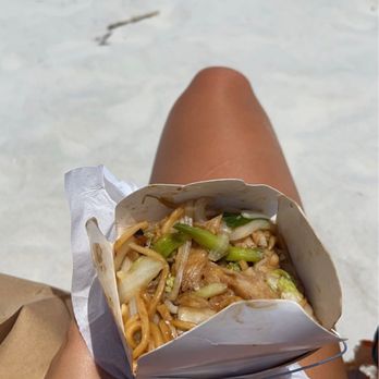 Chan's Chinese Restaurant  - Chicken Lo Mein - Chinese Near Me - Jacksonville Beach, Florida