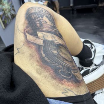 Prosperity Tattoo Studio - 2nd session!! Almost finished  I'm obsessed! - Tattoo Near Me - Orange, California