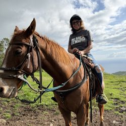 Pālehua Trail Rides - I had the honor to ride Olaf. Such a gentleman