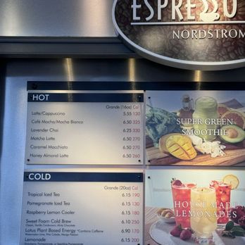 Nordstrom Espresso Bar - Coffee & Tea Near Me - Portland, Oregon