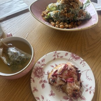 Rose Cafe - Scone and salad and green tea!! - Breakfast & Brunch Near Me - Oceanside, California Rose Cafe - Scone and salad and green tea!! - Breakfast & Brunch Near Me - Oceanside, California