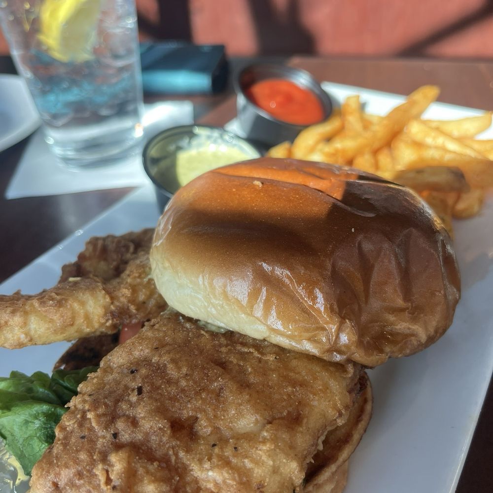 Marina Grill - Fish sandwich - American Near Me - Wilmington, North Carolina Marina Grill - Fish sandwich - American Near Me - Wilmington, North Carolina