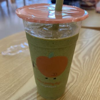 Whata Peach - Green Machine smoothie (453 cal) - $11.49 - Juice Bars & Smoothies Near Me - Granada Hills, California Whata Peach - Green Machine smoothie (453 cal) - $11.49 - Juice Bars & Smoothies Near Me - Granada Hills, California