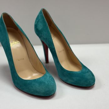 Upscale Luxury Boutique - Christian Louboutin teal blue pumps - Women's Clothing Near Me - Ridgeland, Mississippi Upscale Luxury Boutique - Christian Louboutin teal blue pumps - Women's Clothing Near Me - Ridgeland, Mississippi