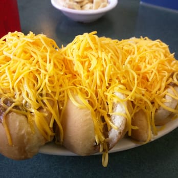 Skyline Chili - Three Cheese Coneys on #NationalChiliDogDay - Fast Food Near Me - Bellbrook, Ohio Skyline Chili - Three Cheese Coneys on #NationalChiliDogDay - Fast Food Near Me - Bellbrook, Ohio