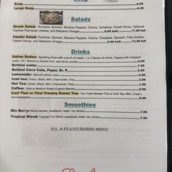 The Healthier Place To Eat - Page 2 Plant Based Menu