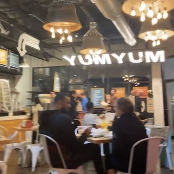 Orderup - Inside sorry blurry took a screen shot of my video - Burgers Near Me - San Antonio, Texas