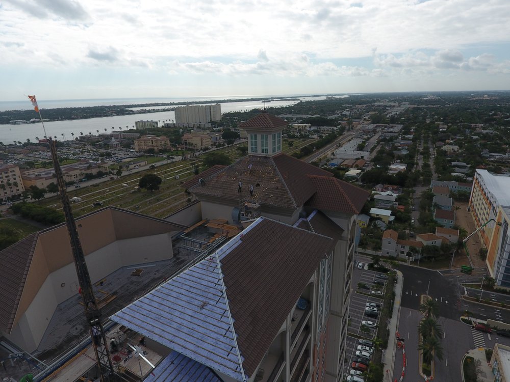 Slide of Hi-Rise Commercial Roofing