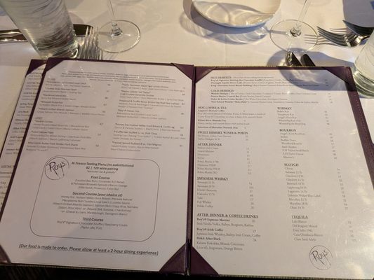 Menu photo 2 Roy's Waikiki Honolulu, HI Menu photo 2 Roy's Waikiki Honolulu, HI