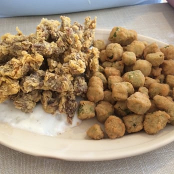 The Steak House Cafe - Chicken fried steak fingers and fried okra - American Near Me - Tatum, New Mexico