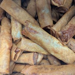 Dona's Hawaiian & Filipino Grill - Fresh lumpia early in the morning