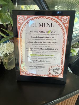 Menu photo 2 Nono Cafe South Pasadena, CA