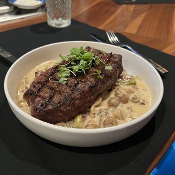 Delaney's Tavern - Bacon NY strip was on point - New American Near Me - Orlando, Florida