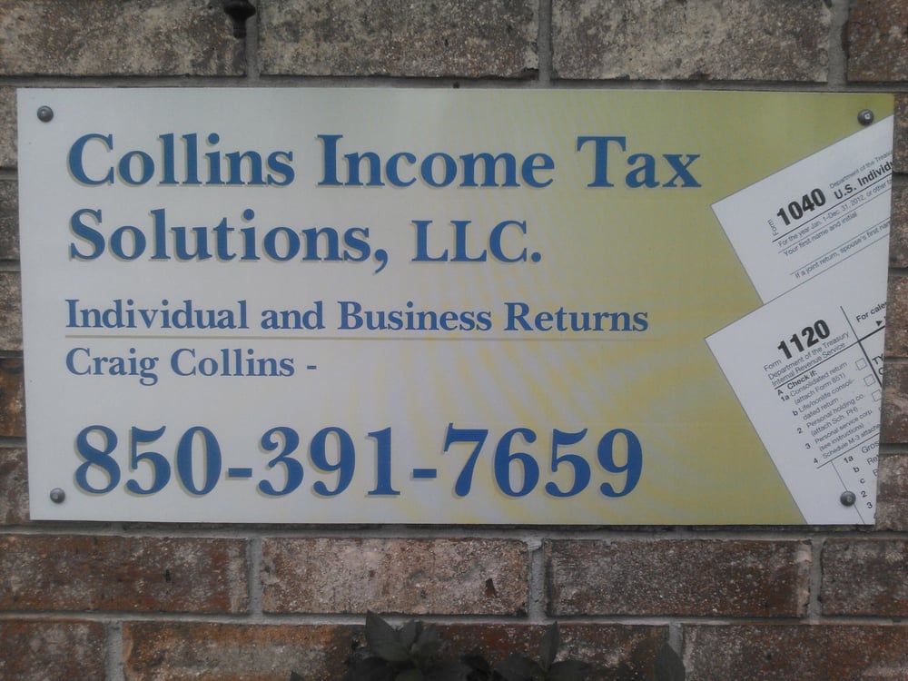 COLLINS TAX SOLUTIONS Updated August 2024 3652 Shamrock St W