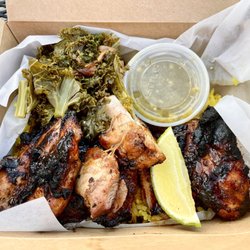 Yeni’s Fusion - Grilled chicken with yellow rice