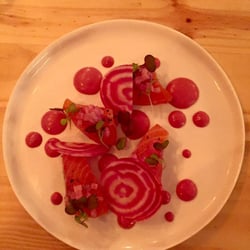 La Môme - Gravlax de saumon la Mome 7 rue du Vaugueux à Caen
