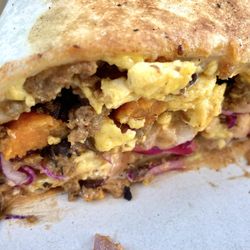Nacho Mama - Spicy Chorizo Breakfast Burrito