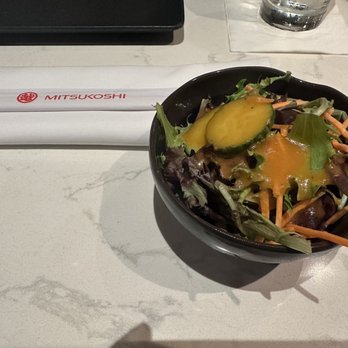 Teppan Edo - Salad - Japanese Near Me - Lake Buena Vista, Florida