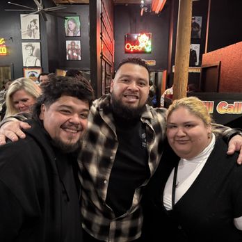Laughs Unlimited - Comedian Saul Trujillo, myself and my cousin Patty - Comedy Clubs Near Me - Sacramento, California