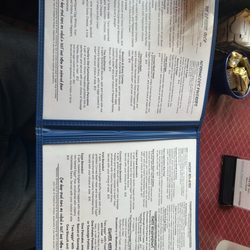 The Robin's Nest - Menu 7/26