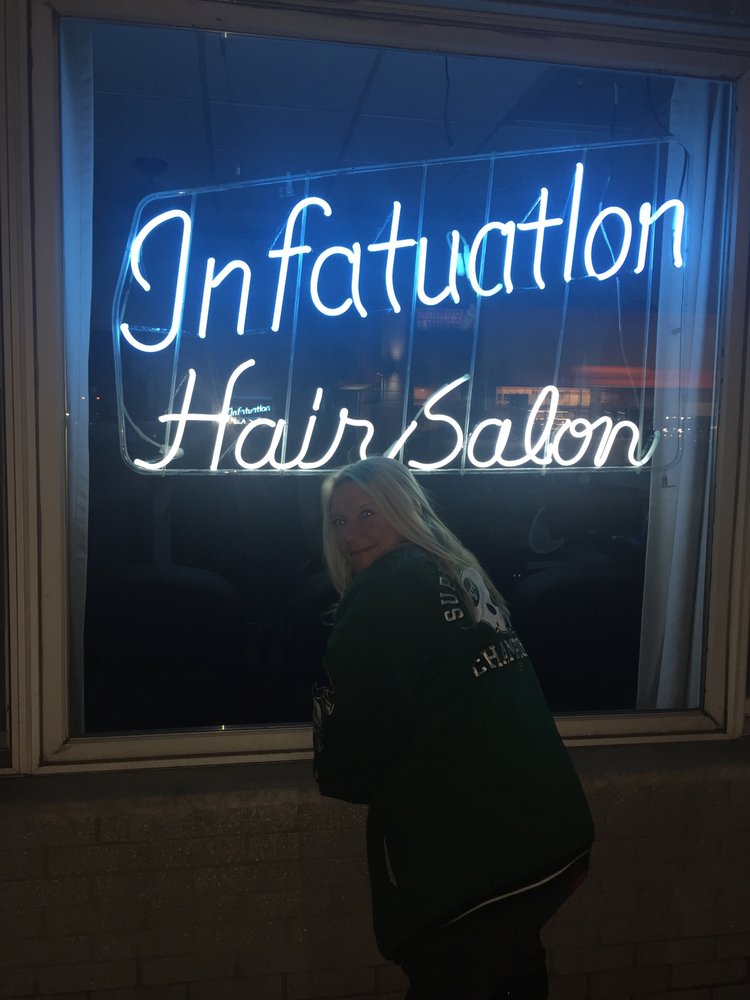 Infatuation Hair Salon Logo