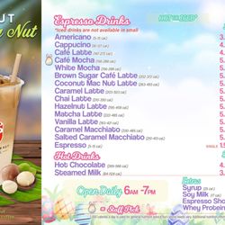 Island Gourmet Markets - Teapresso Bar Menu (3 of 4) as of 4/19/2025