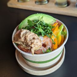 Patas Azules - Ceviche with peanut butter
