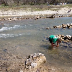 Guadalupe River RV Park and Campgrounds - searching for treasures