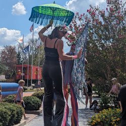 Tomball Railroad Depot Plaza - Just another day in Tomball