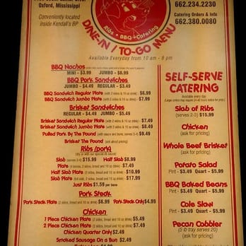 Double L's BBQ - the menu - Barbeque Near Me - Oxford, Mississippi Double L's BBQ - the menu - Barbeque Near Me - Oxford, Mississippi