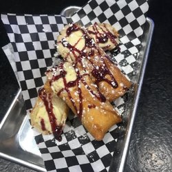 The Stadium Sports Bar & Casino - We have sweets too! Fried Cheesecake Rolls!!