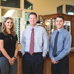 Eye Care Of Claremore - Pictured (from right) Dr. Lauren Cisper Dr. Eric Kuykendall Dr. Cale Fulps