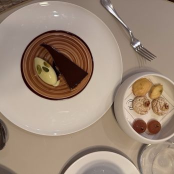 Essential by Christophe - Chocolate tart - very chocolaty - French Near Me - New York, New York