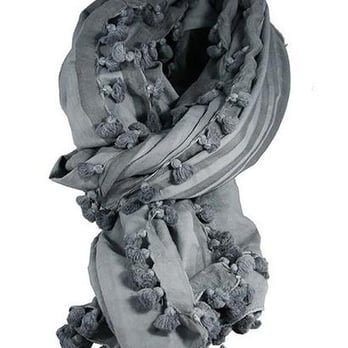 Three 50 West - Bauble scarf - Interior Design Near Me - Chicago, Illinois