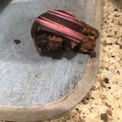 Sugar Crazy - Raspberry truffle too hard to eat!