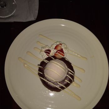 Mare Rooftop - Flourless cake with gelato - Seafood Near Me - Providence, Rhode Island Mare Rooftop - Flourless cake with gelato - Seafood Near Me - Providence, Rhode Island