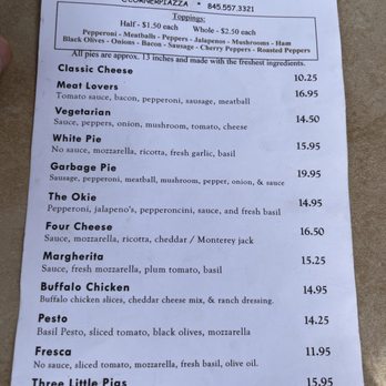 Corner Piazza - Menu - Pizza Near Me - Eldred, New York Corner Piazza - Menu - Pizza Near Me - Eldred, New York