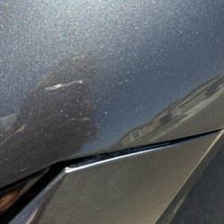 Above & Beyond Auto Body Paint & Accessories - Front left bumper glue