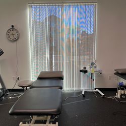 Rehab Specialists - Treatment tables with a view