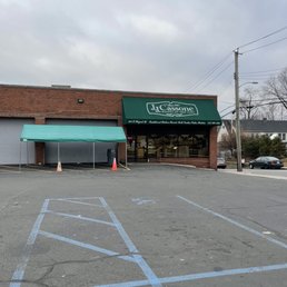 Exterior outside entrance of JJ Cassone Bakery - Port Chester, New York Exterior outside entrance of JJ Cassone Bakery - Port Chester, New York