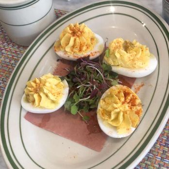 The Corner - Truffle deviled eggs - Cafes Near Me - Montclair, New Jersey