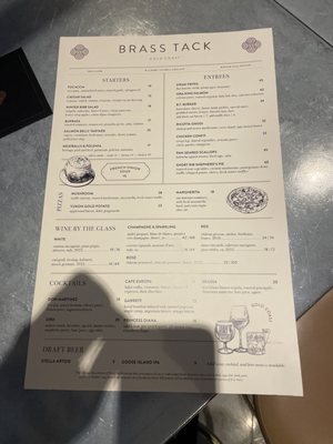 Menu photo 6 Brass Tack Chicago, IL