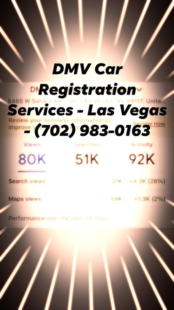 DMV SERVICES LAS VEGAS Updated September 2024 23 Photos & 18