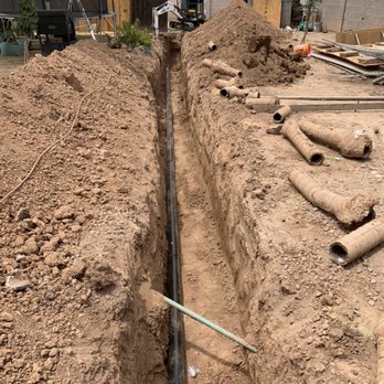 Rubio’s Plumbing - Another repair on a back yard sewer drain. - Plumbing Near Me - Phoenix, Arizona