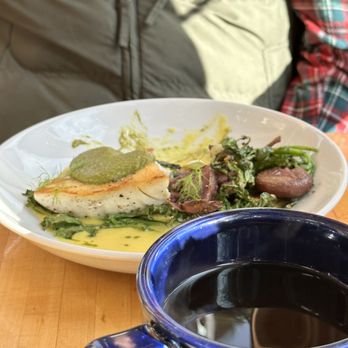 Jack Sprat - Captains Dinner with Halibut - New American Near Me - Girdwood, Alaska