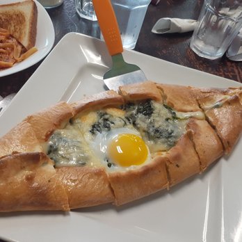 Jack's Café - Spinach pide - Cafes Near Me - Eastend, Saskatchewan