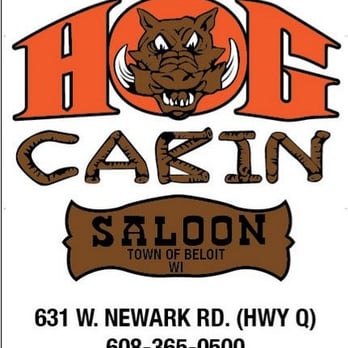 Hog Cabin Saloon - the logo for hog cabin saloon - Pubs Near Me - Beloit, Wisconsin Hog Cabin Saloon - the logo for hog cabin saloon - Pubs Near Me - Beloit, Wisconsin